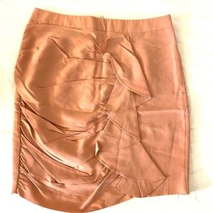 🦋Forever 21 Ruffle Peach Skirt
